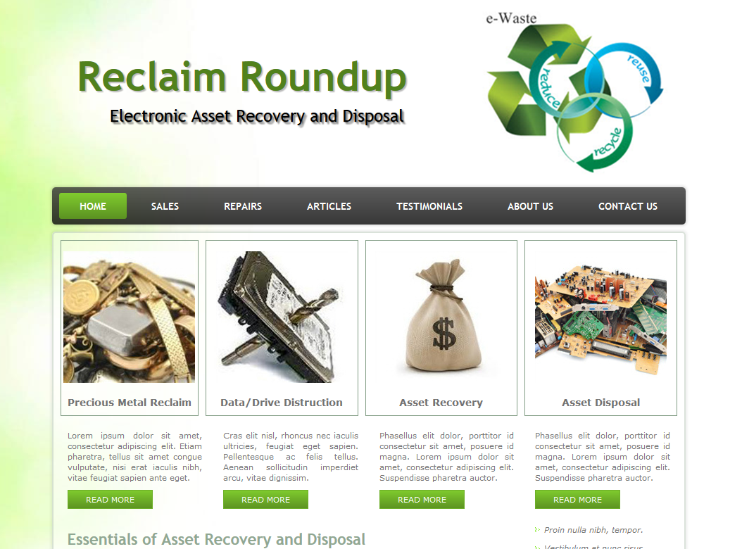 Go to the Reclaim Roundup Web site!